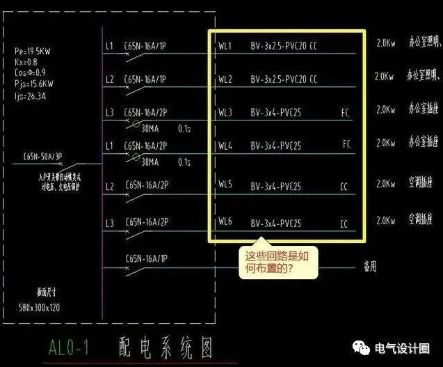 怎么看照明系统图和照明平面图？
