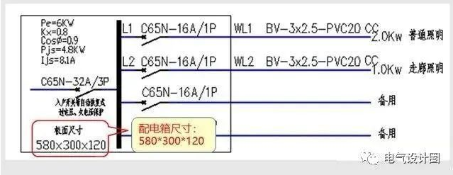 怎么看照明系统图和照明平面图？