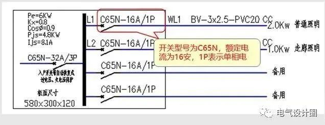 怎么看照明系统图和照明平面图？