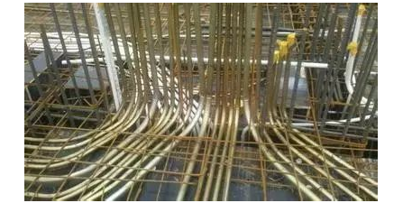 怎么从图纸中知道水电安装是明装或者暗装？