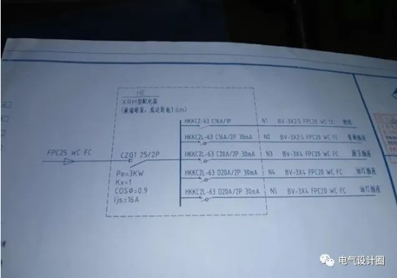 一文教你学会看配电系统图，包会！