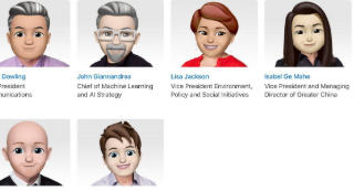 苹果的Memoji执行团队头像爆了表情符号