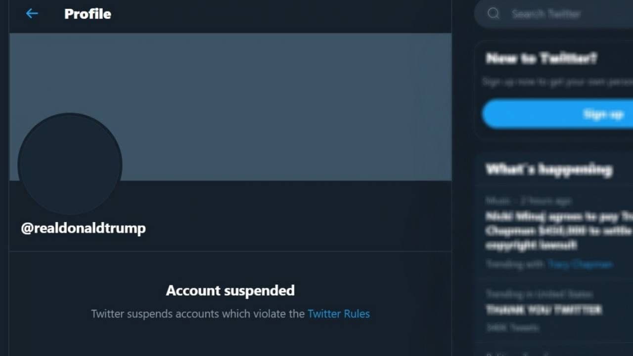 Twitter最终通过永久禁令对唐纳德·特朗普采取了