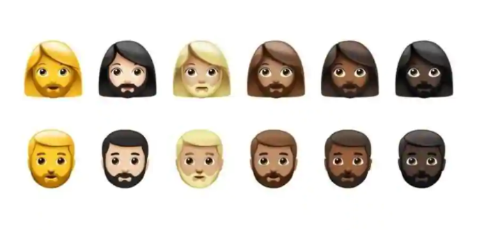 iPhone将成为第一个获得性别一致性的“留着胡子